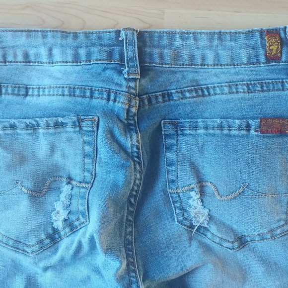 Seven for All Mankind Slim Fit Jeans size Boys 12 - Picture 6 of 7